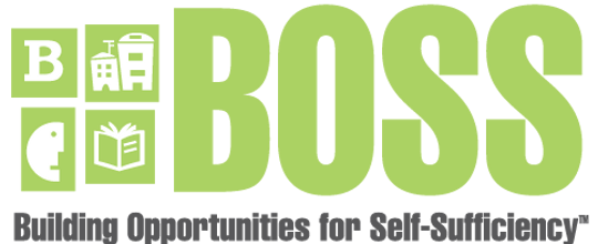 Building Opportunities for Self-Sufficiency (BOSS) logo