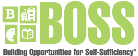 Building Opportunities for Self-Sufficiency (BOSS) logo